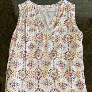 Renee C Women’s Sleeveless V-neck Blouse